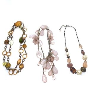3 Necklaces Bundle